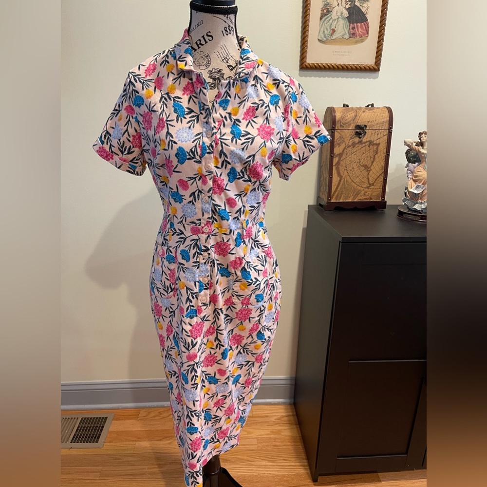 Floral Print Women's Dress